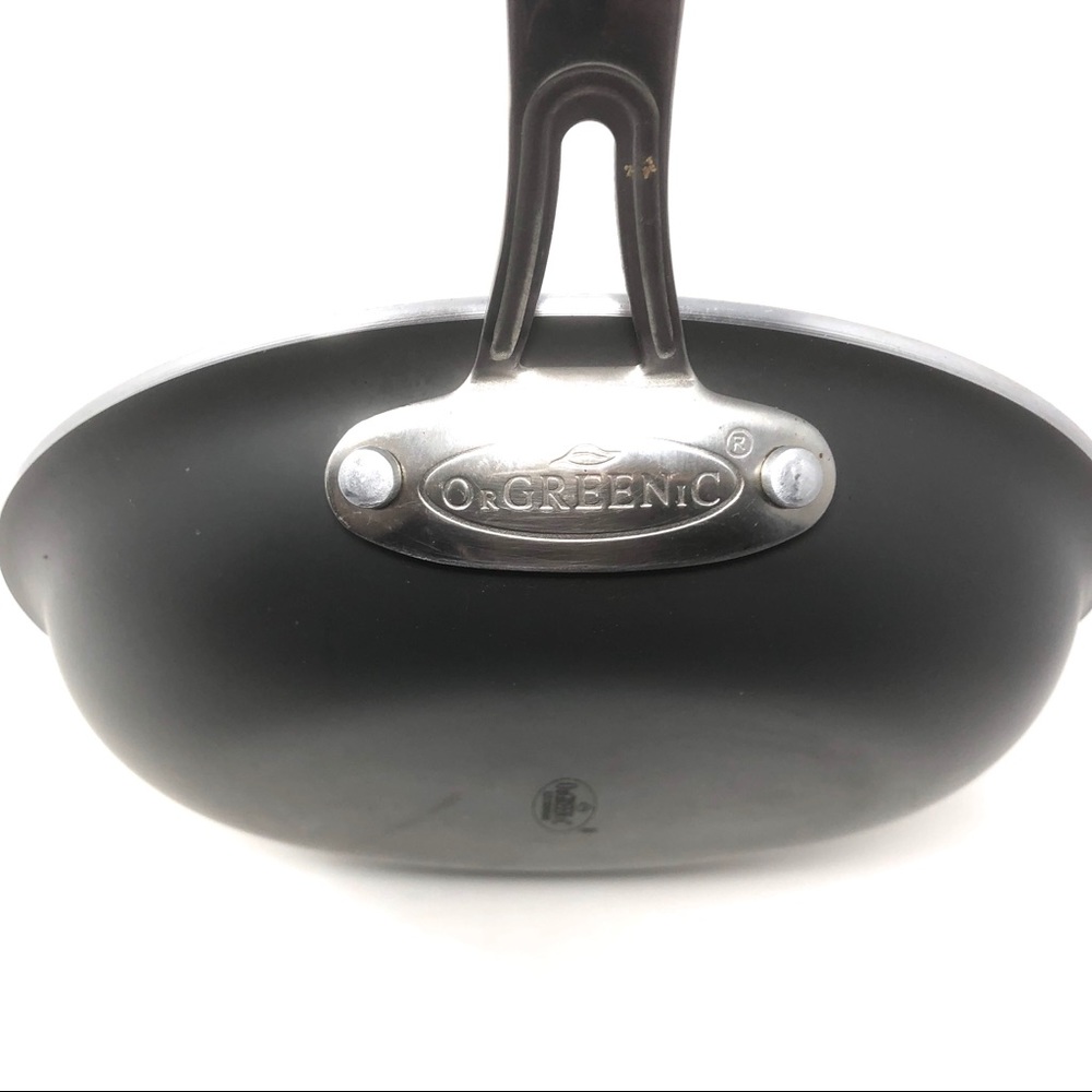OrGREENiC 10” Ceramic Green Non Stick Fry Pan - Picture 5 of 8
